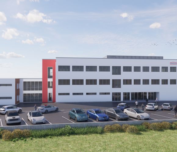 Freytag & v.d. Linde Projekt Neubau Verwaltungsgebäude Homann Visualisierung Bad Essen