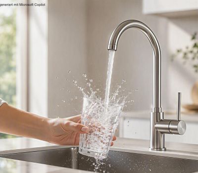 Freytag & v.d. Linde News Trinkwasserhygiene Seminar Wasserhahn Glas