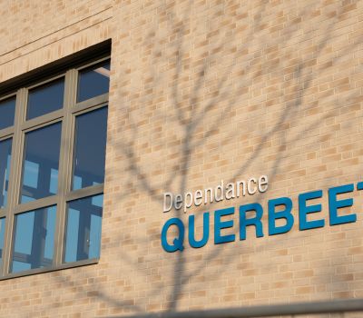 Freytag & v.d. Linde Projekt Neubau KiTa Querbeet Carl Katz Straße Schriftzug Bremen