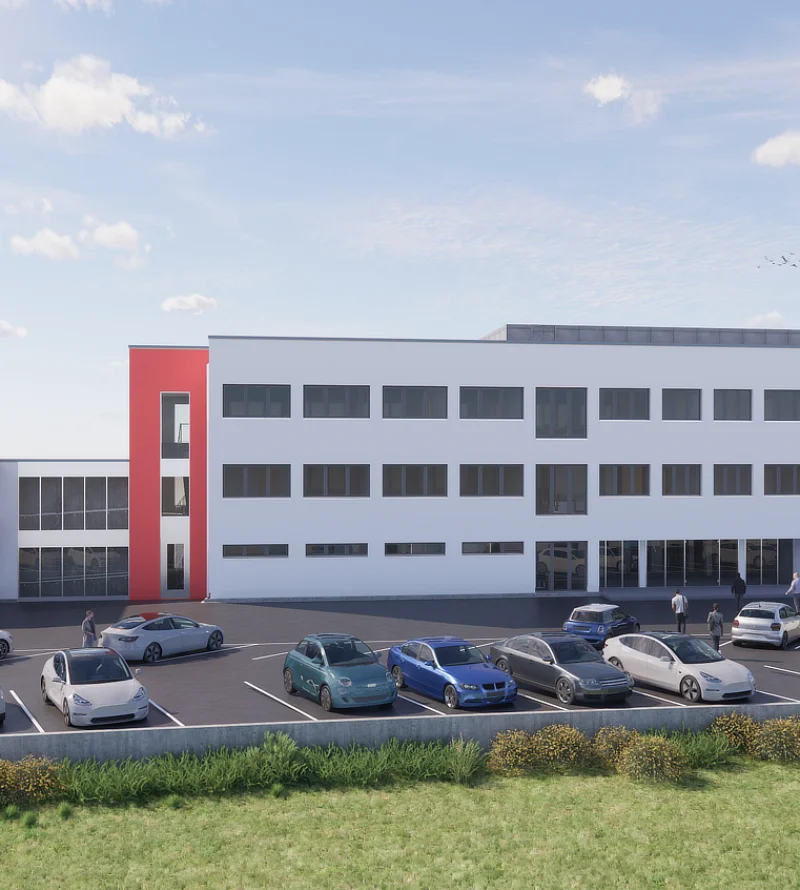 Freytag & v.d. Linde Projekt Neubau Verwaltungsgebäude Homann Visualisierung Bad Essen