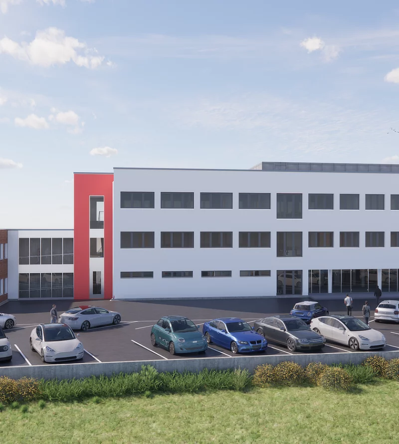 Freytag & v.d. Linde News Neubau Verwaltungsgebäude Homann Visualisierung Bad Essen